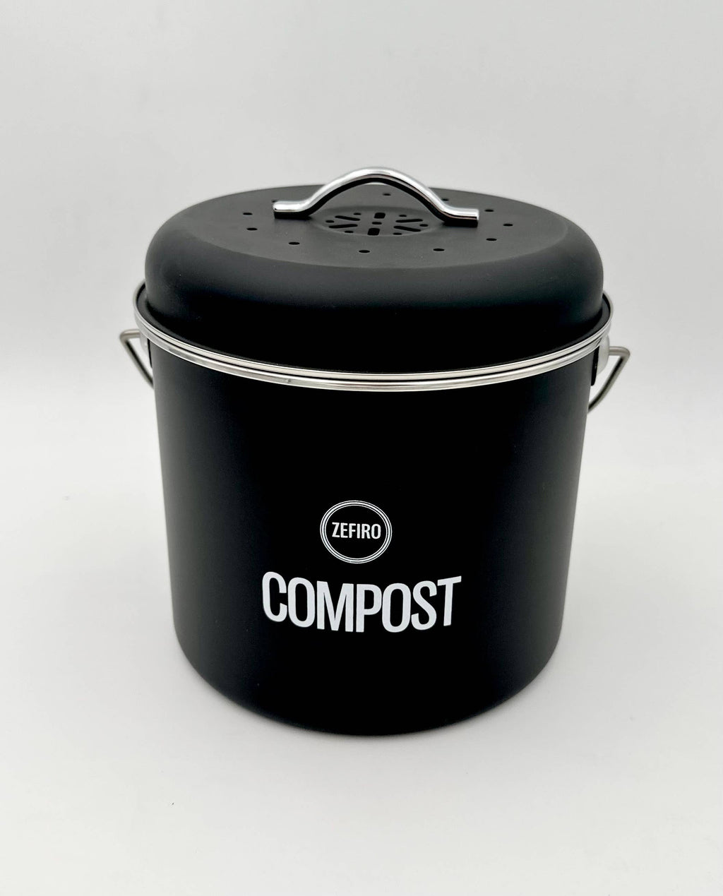 Bac à compost de comptoir 3 L - Noir