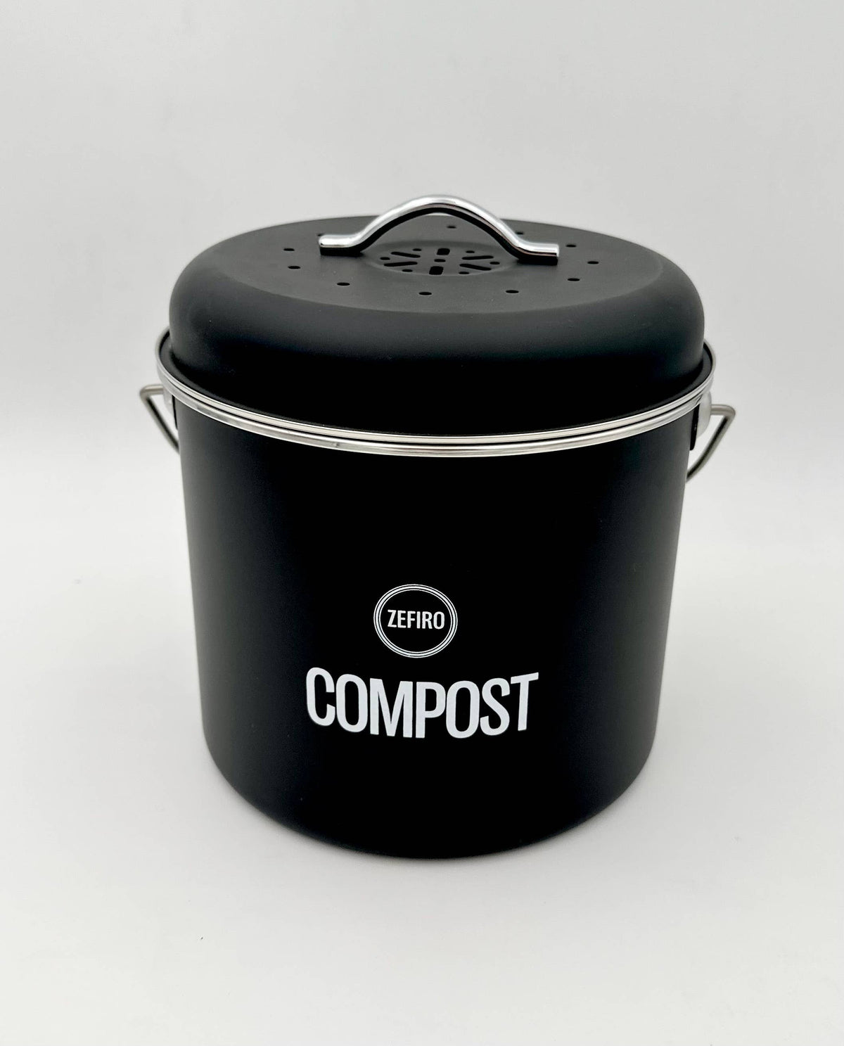 Bac à compost de comptoir 3 L - Noir
