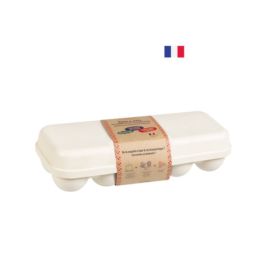 Boîte 10 œufs en coquille d'oeufs - Ah ! Table !