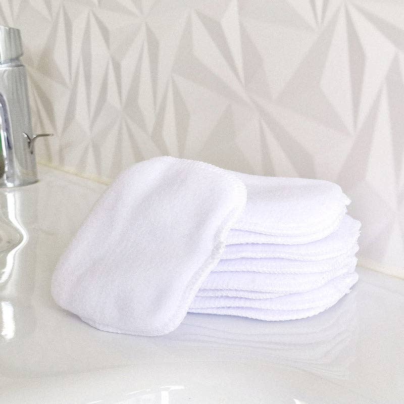 40 lingettes lavables en bambou